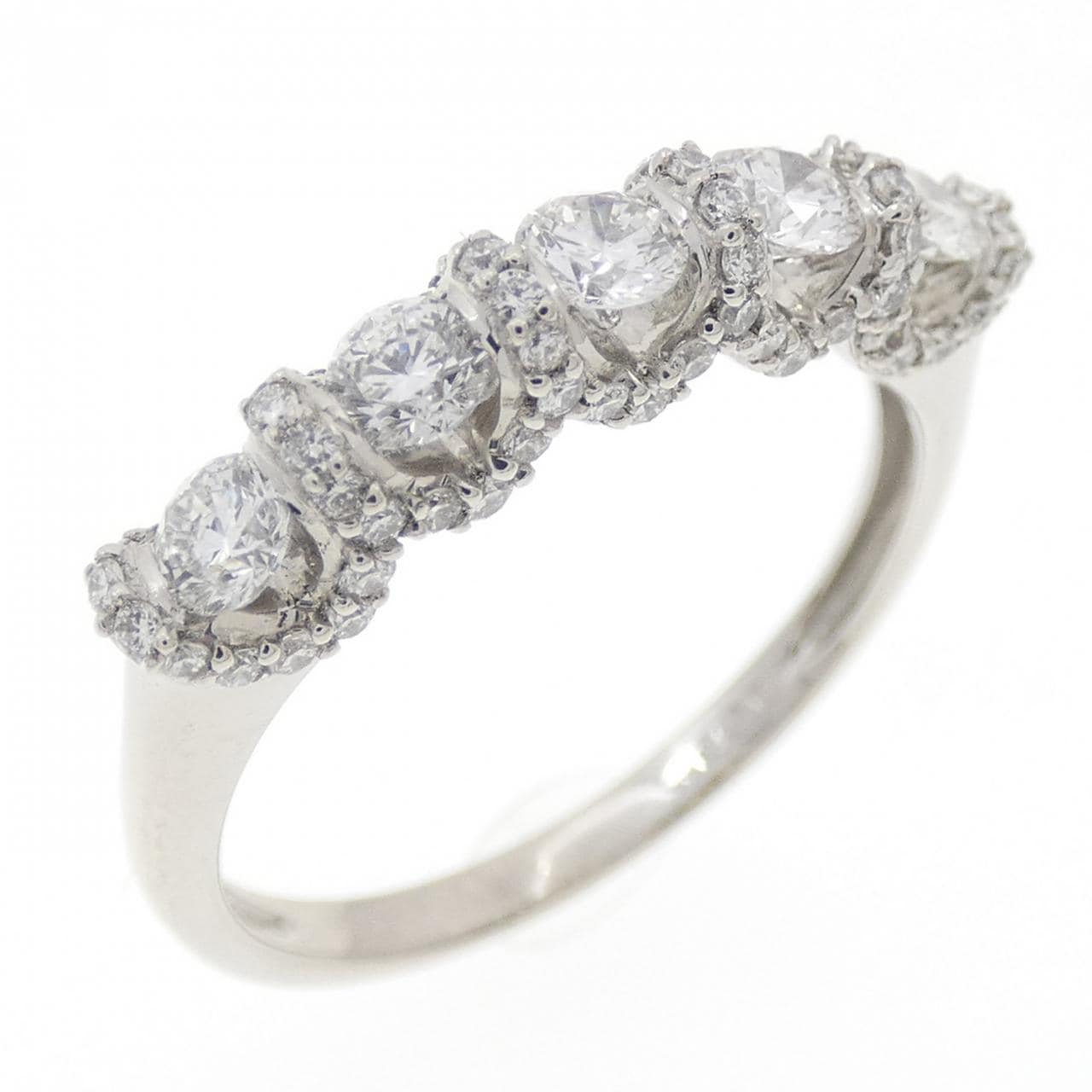 PT950 Diamond Ring 0.70CT