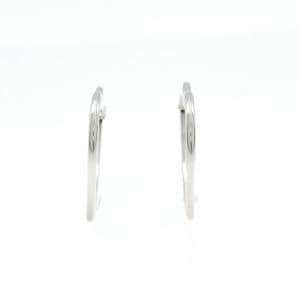 K14WG ハート ピアス