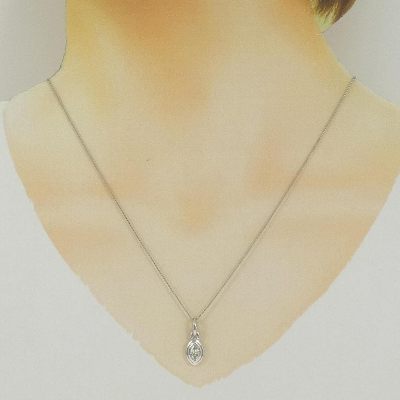 PT/PT850 ダイヤモンド ネックレス 0.37CT