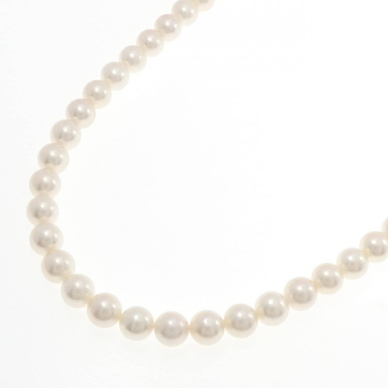 シルバークラスプ アコヤパール ネックレス 8.0mm