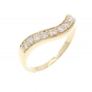 K18YG ダイヤモンド リング 0.22CT