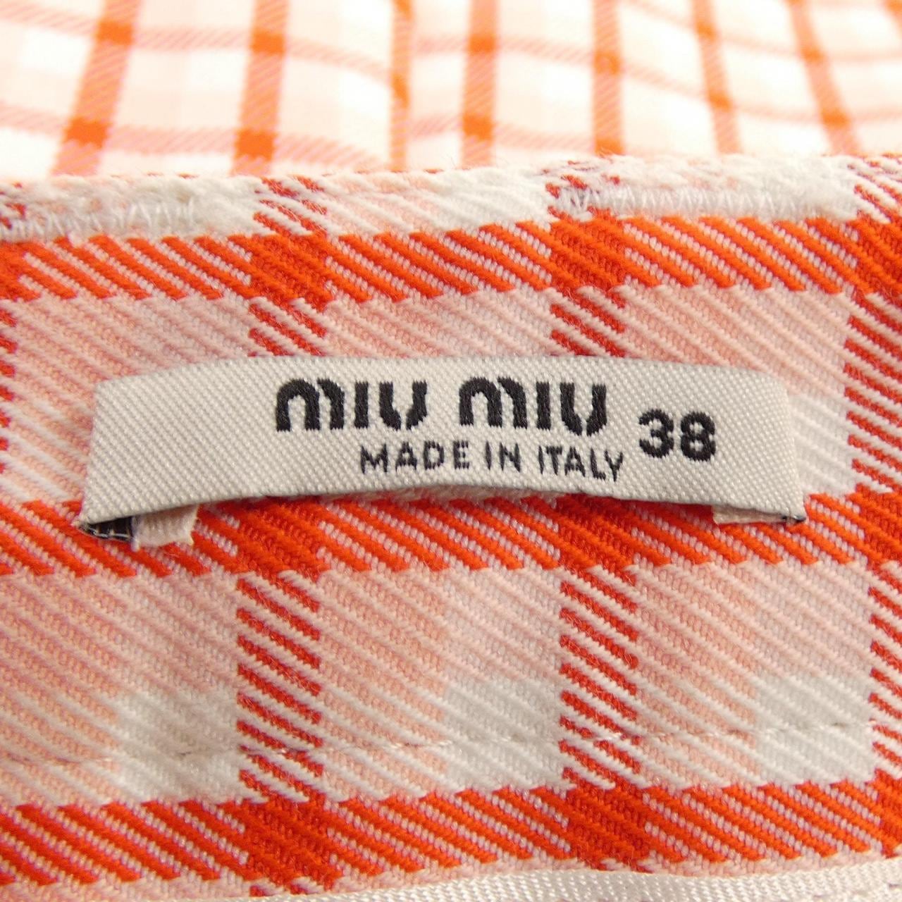 ミュウミュウ MIU MIU MG1371 1V2P スカート