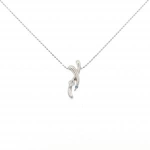 PT900/PT850 ダイヤモンド ネックレス 0.11CT