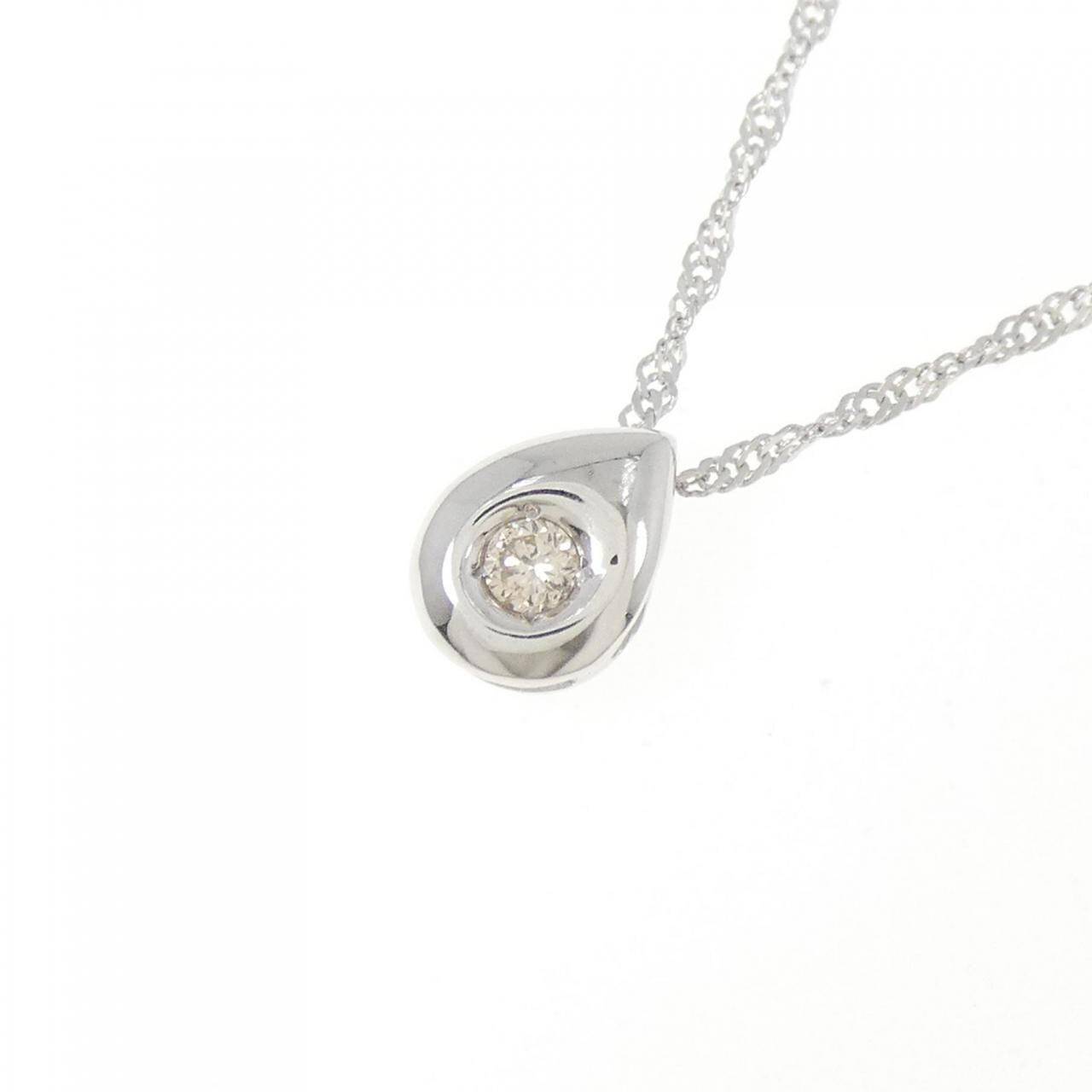 K14WG ダイヤモンド ネックレス 0.05CT