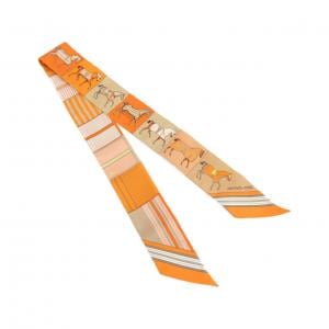 エルメス COUVERTURES NOUVELLES VICHY ツイリー 063211S スカーフ