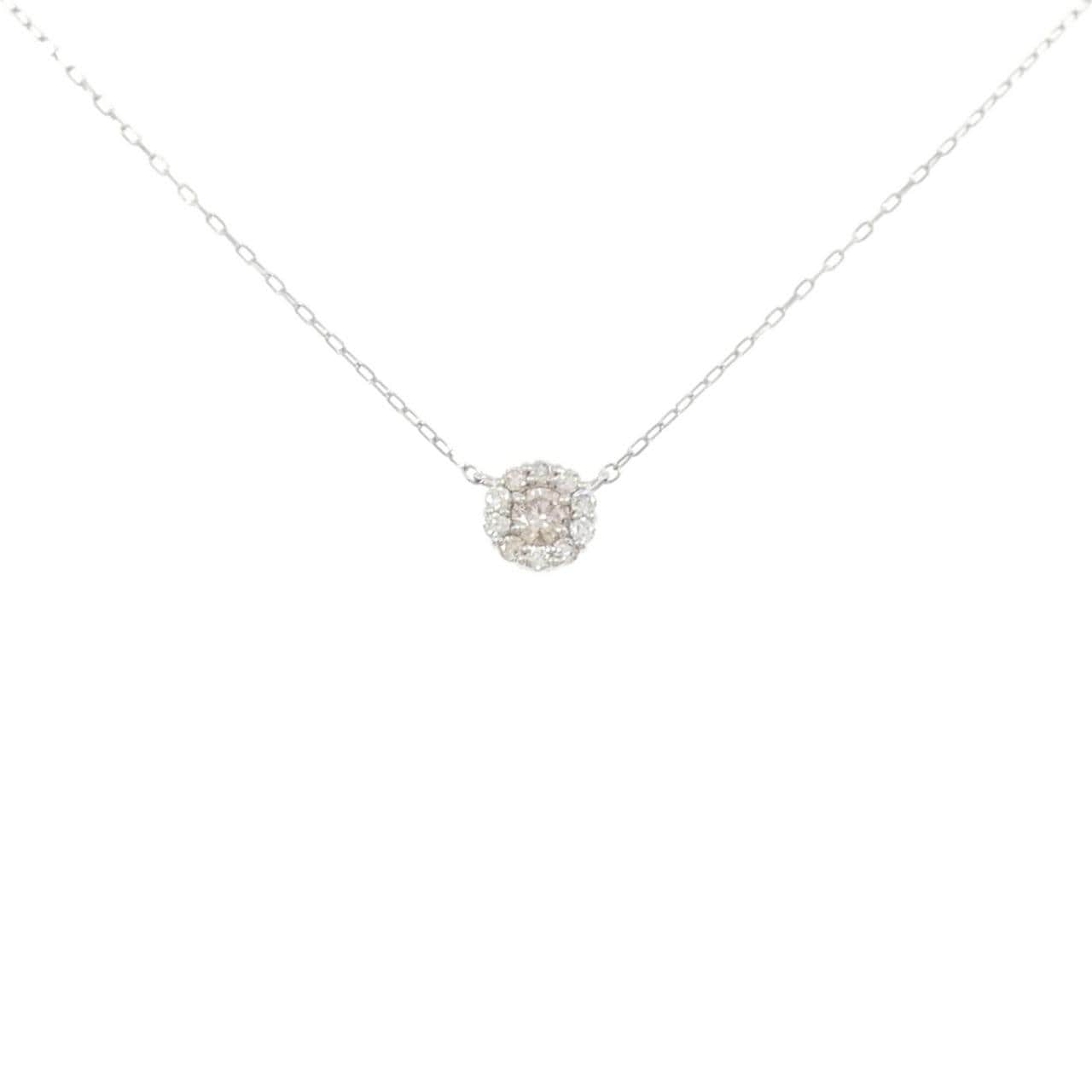 PT900/PT850 ダイヤモンド ネックレス 0.16CT
