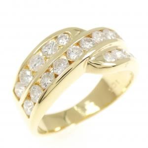 K18YG ダイヤモンド リング 1.05CT