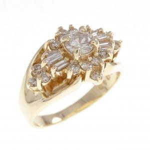 14KYG ダイヤモンド リング