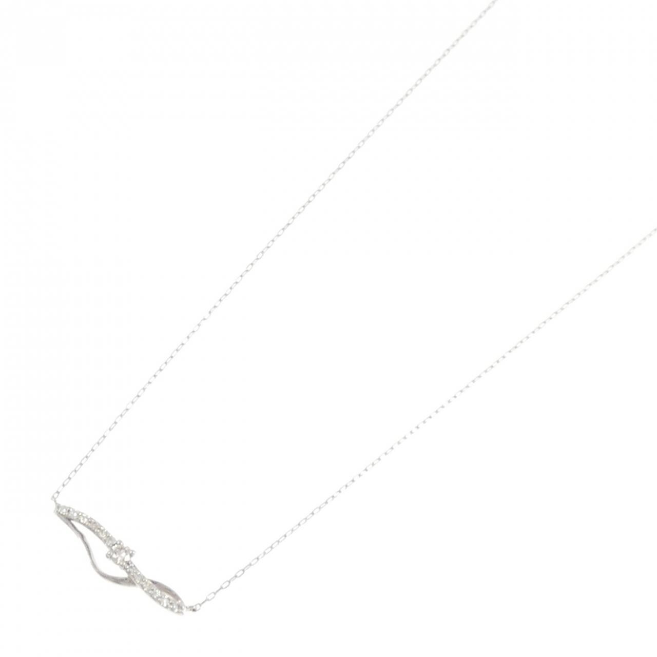 PT900/PT850 ダイヤモンド ネックレス 0.20CT
