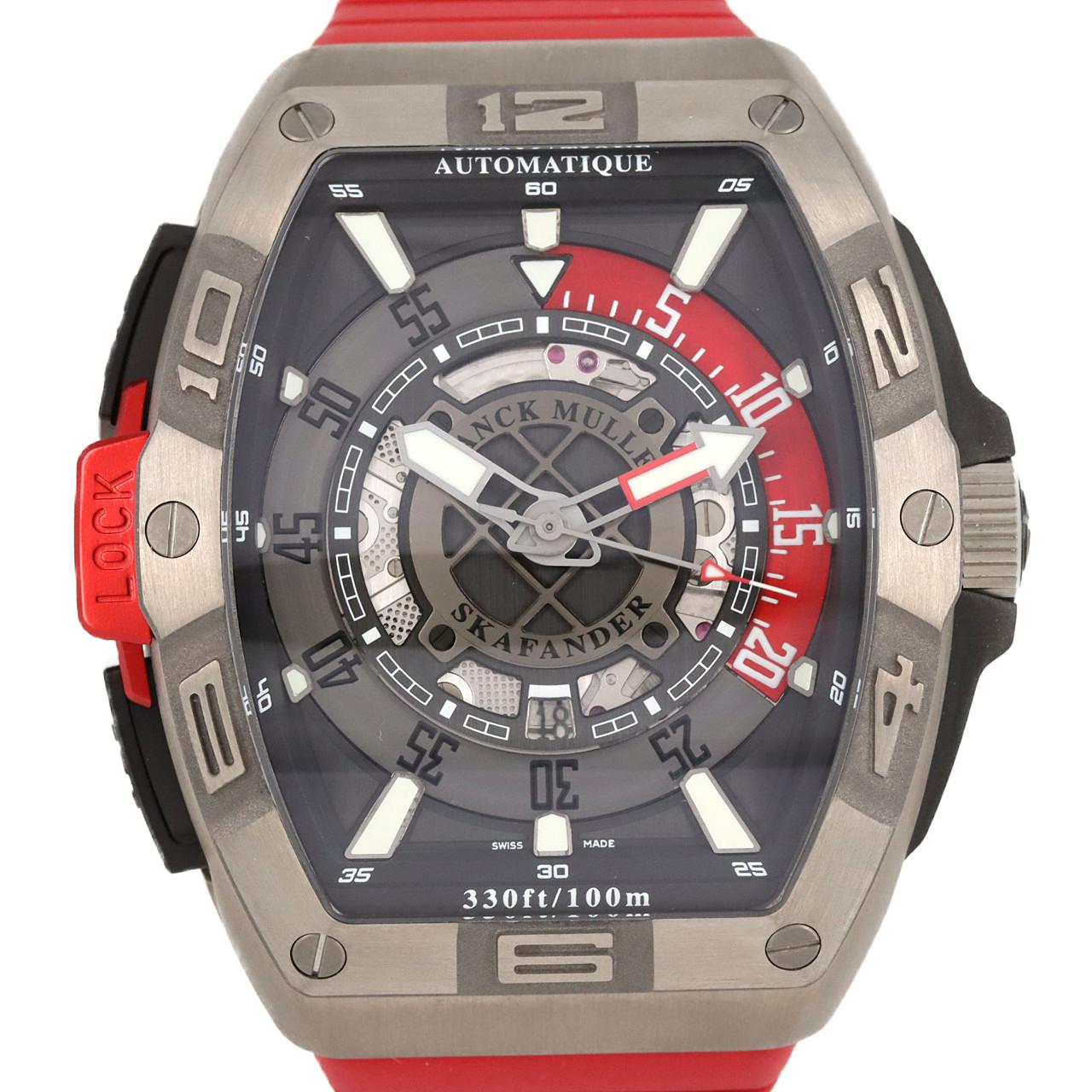 [新品] FRANCK MULLER Scaffander TI SKF46DVSCDT TI自動上弦