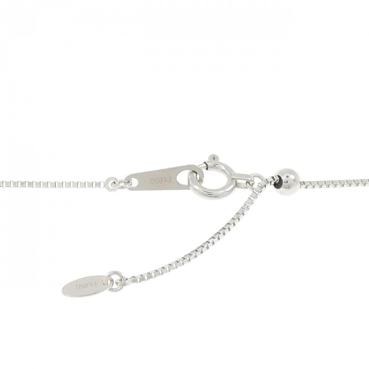 PT900/PT850 アレキサンドライト ネックレス 0.28CT