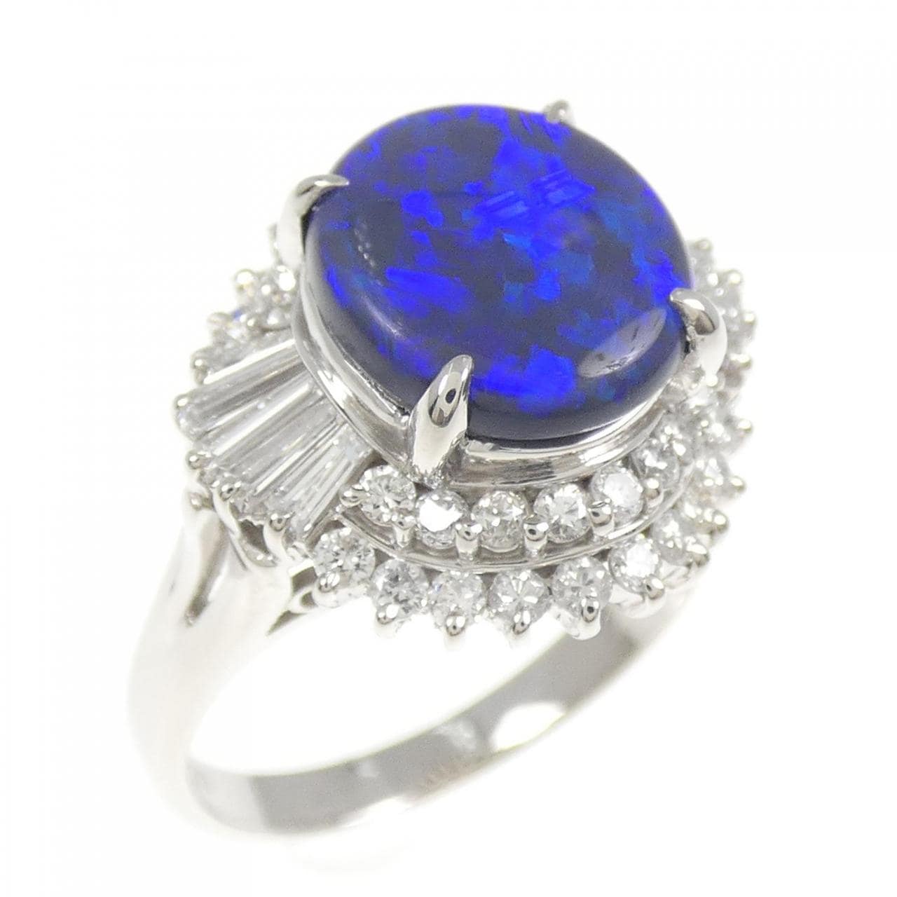 PT850 Black OPAL Ring 1.92CT