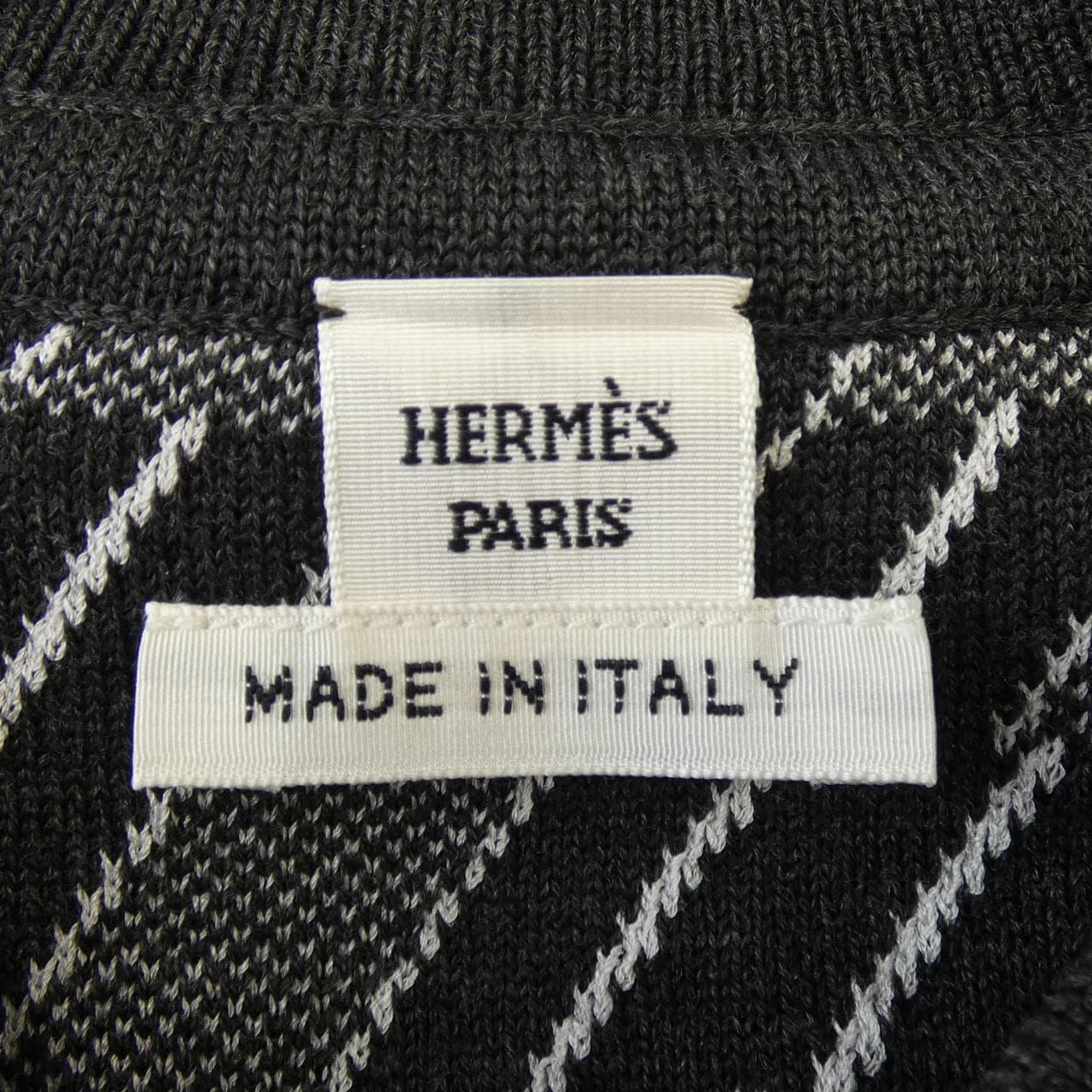 エルメス HERMES バイアスH 5H2737D4 カーディガン