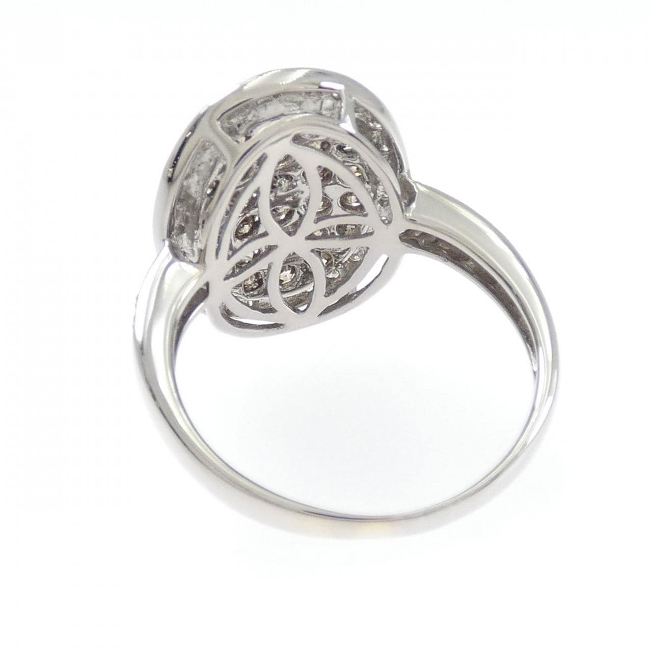 K18WG ダイヤモンド リング 1.00CT