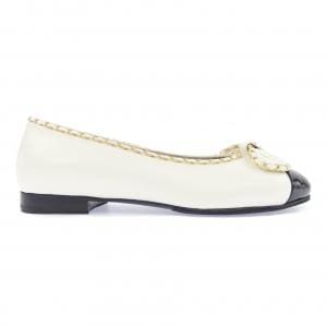 シャネル CHANEL G45897B17974 フラットシューズ