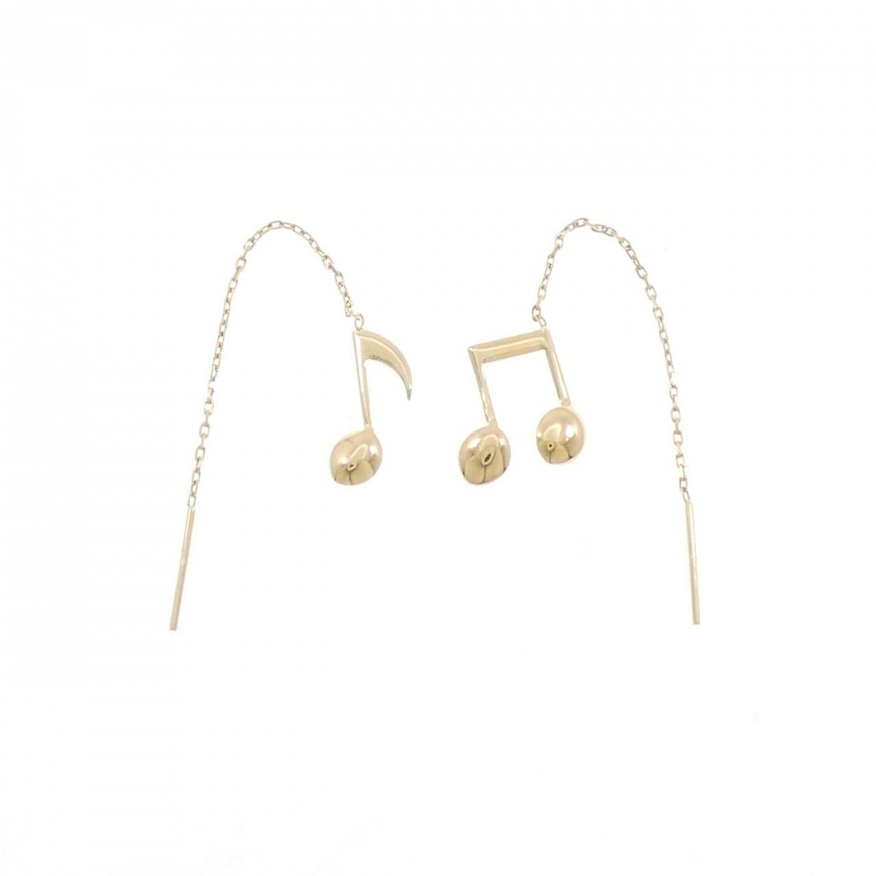 K18YG オンプ ピアス