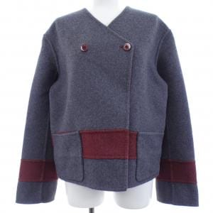 エルメス HERMES *77-7101 ノーカラージャケット