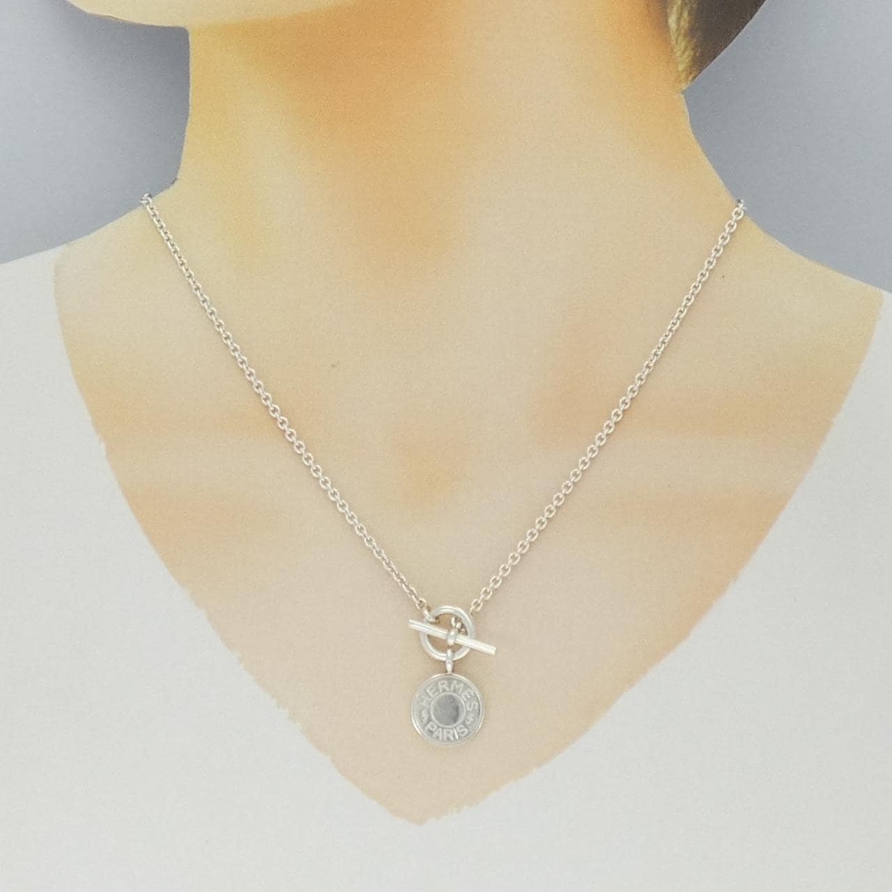 エルメス アミュレット H コンフェッティ ネックレス