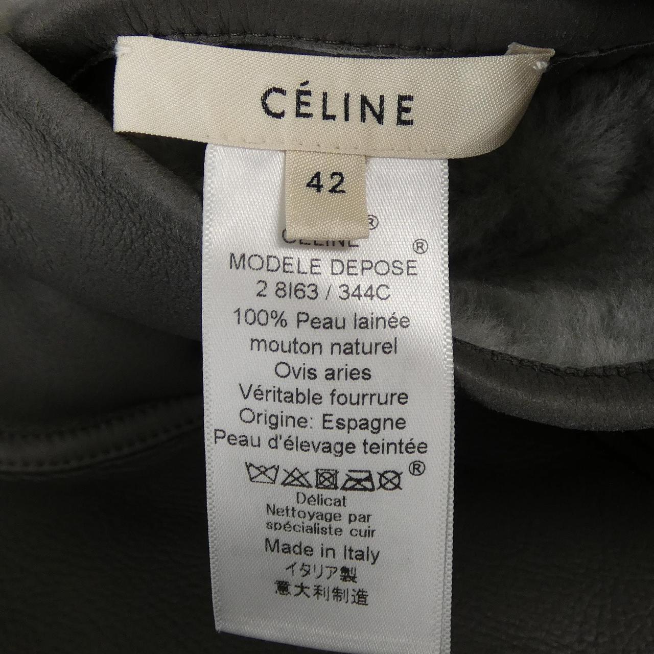 セリーヌ CELINE 2 8I63/344C ムートンコート
