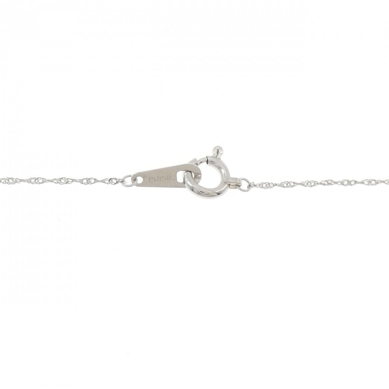 PT900/PT850 ソリティア ダイヤモンド ネックレス 0.720CT