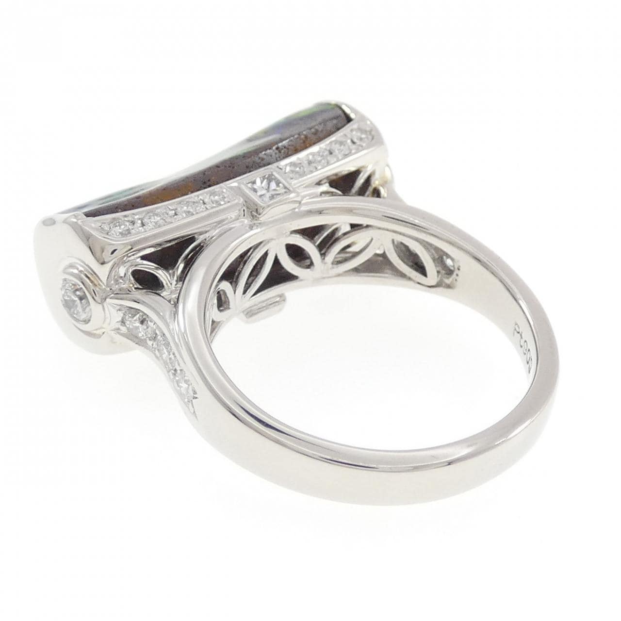 奥佳 ボルダーオパール リング 9.39CT
