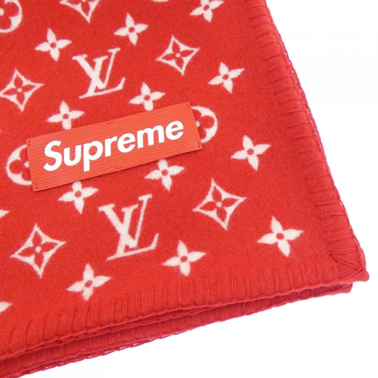 ルイヴィトン LOUIS VUITTON SUPREME MP1884 ブランケット