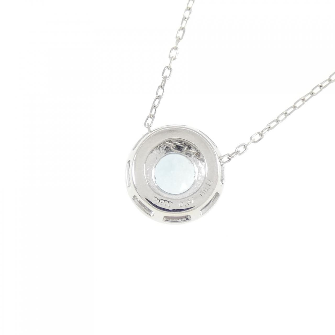 PT900/PT850 アクアマリン ネックレス 0.37CT