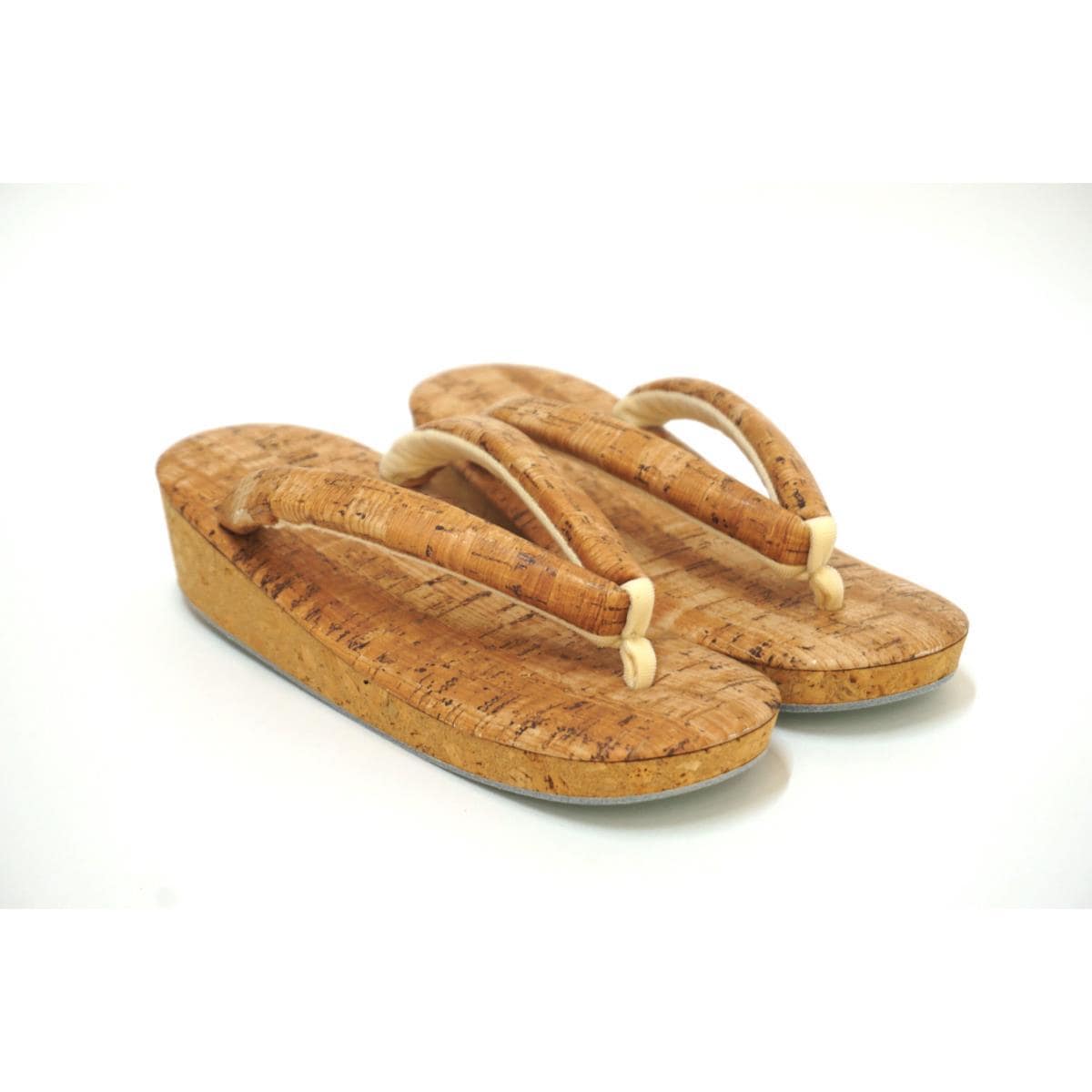 【新品】女草履　コルク　Ｌサイズ