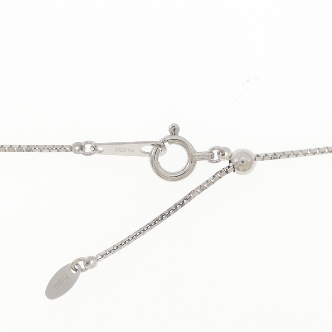 PT900/PT850 エメラルド ネックレス 1.14CT
