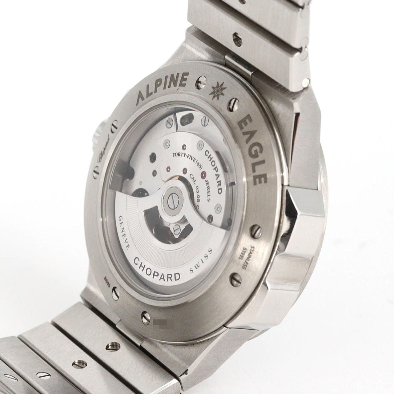 【ノーメンテナンス還元価格】ショパール アルパインイーグルXLクロノ 298609-3002 SS 自動巻