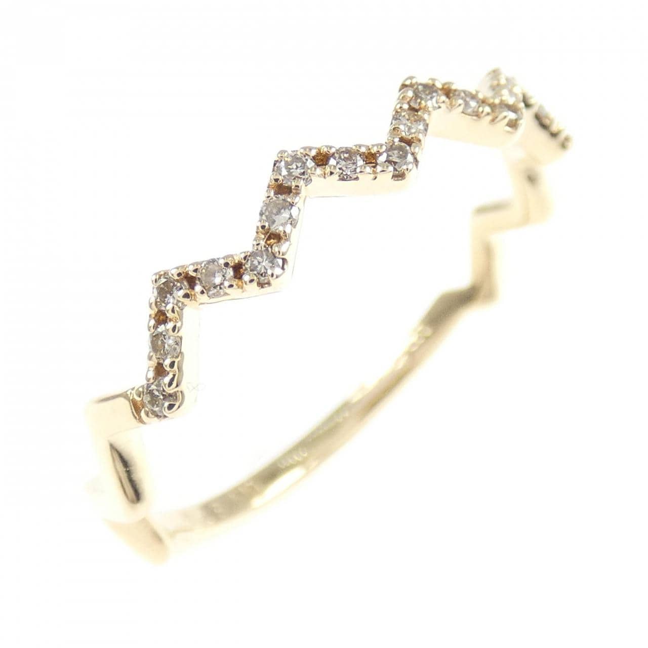 アガット ダイヤモンド リング 0.08CT