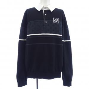 ルイヴィトン LOUIS VUITTON モノグラム ジャカード ロングスリーブポロシャツ HTN09WAUR ポロシャツ