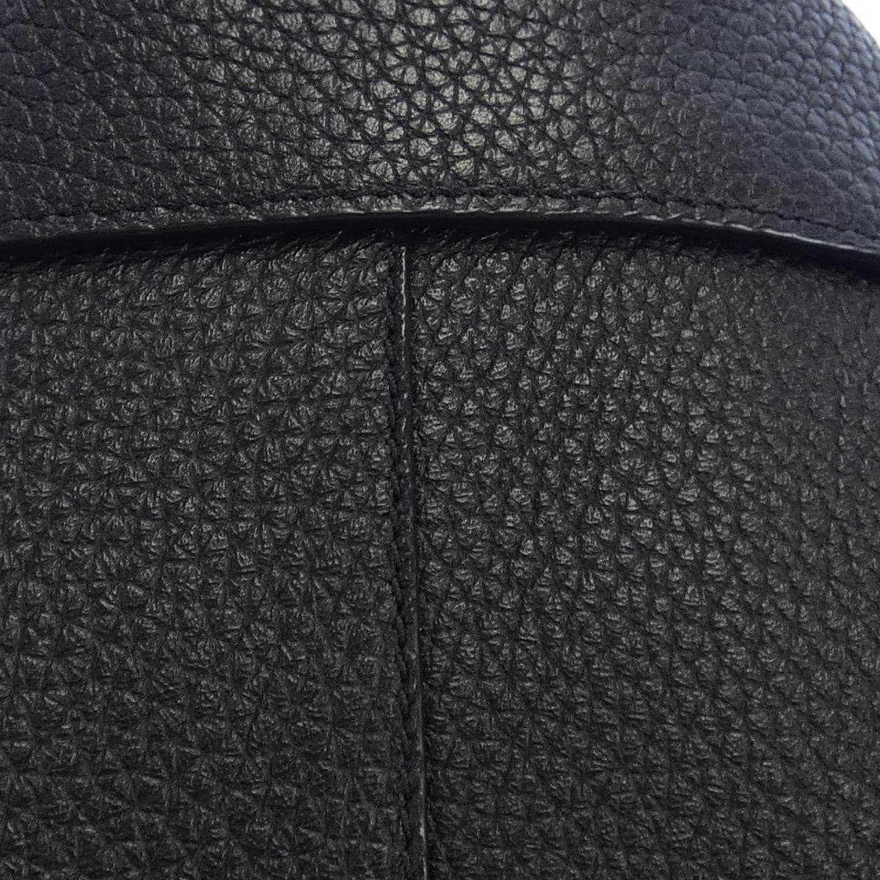 HERMES leather coat