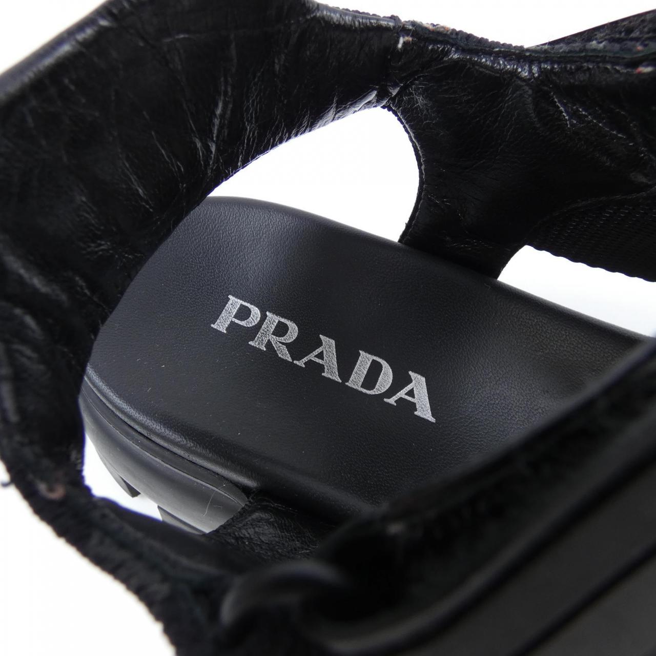 プラダ PRADA WOVEN NYLON TAPE 1X037M サンダル