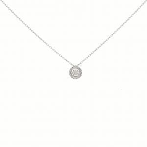 PT ダイヤモンド ネックレス 0.10CT