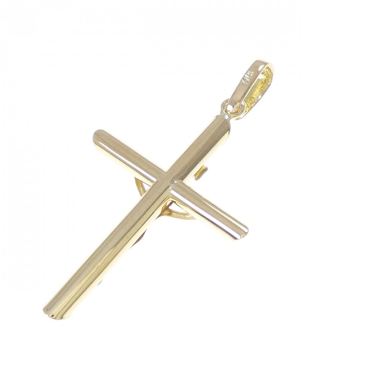 K18YG クロス ペンダント