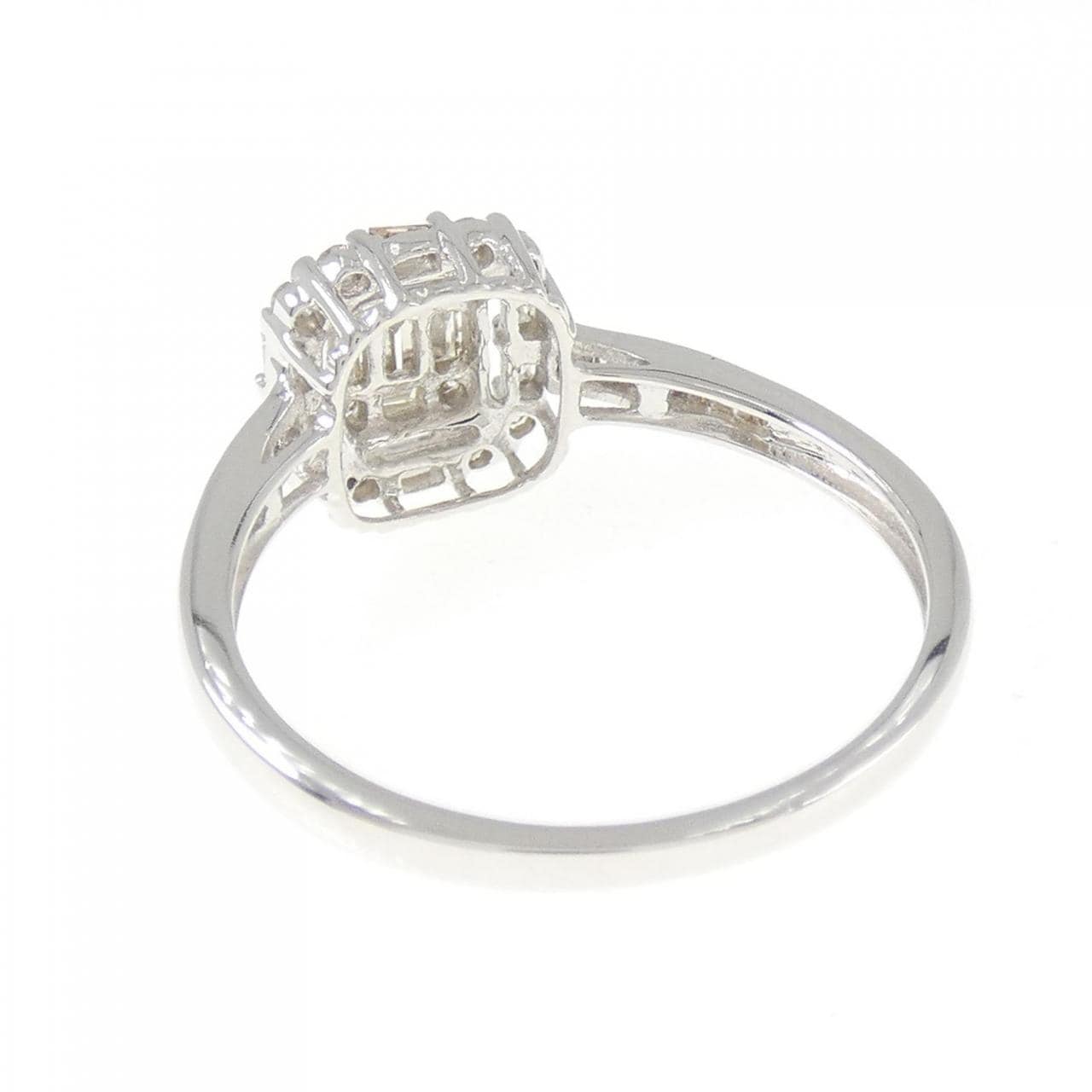 K18WG ダイヤモンド リング 0.30CT