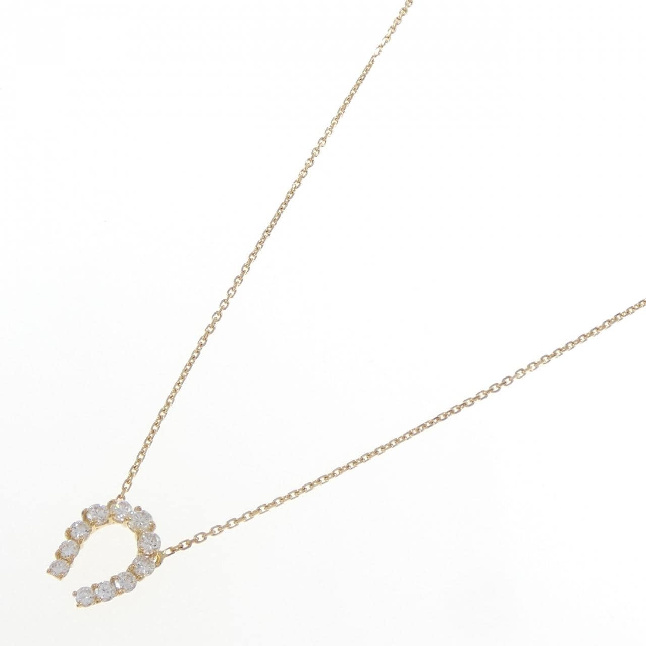 750YG ダイヤモンド ネックレス 0.69CT