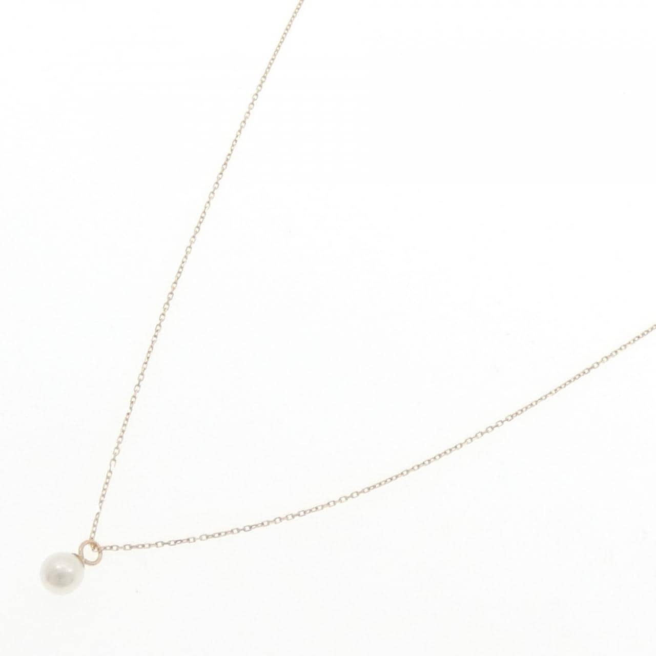 K10YG アコヤパール ネックレス 3.9mm
