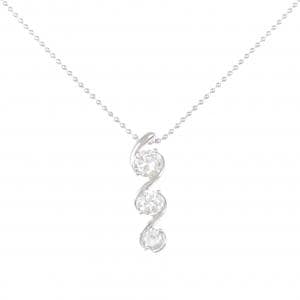 PT900/PT850 ダイヤモンド ネックレス 0.67CT