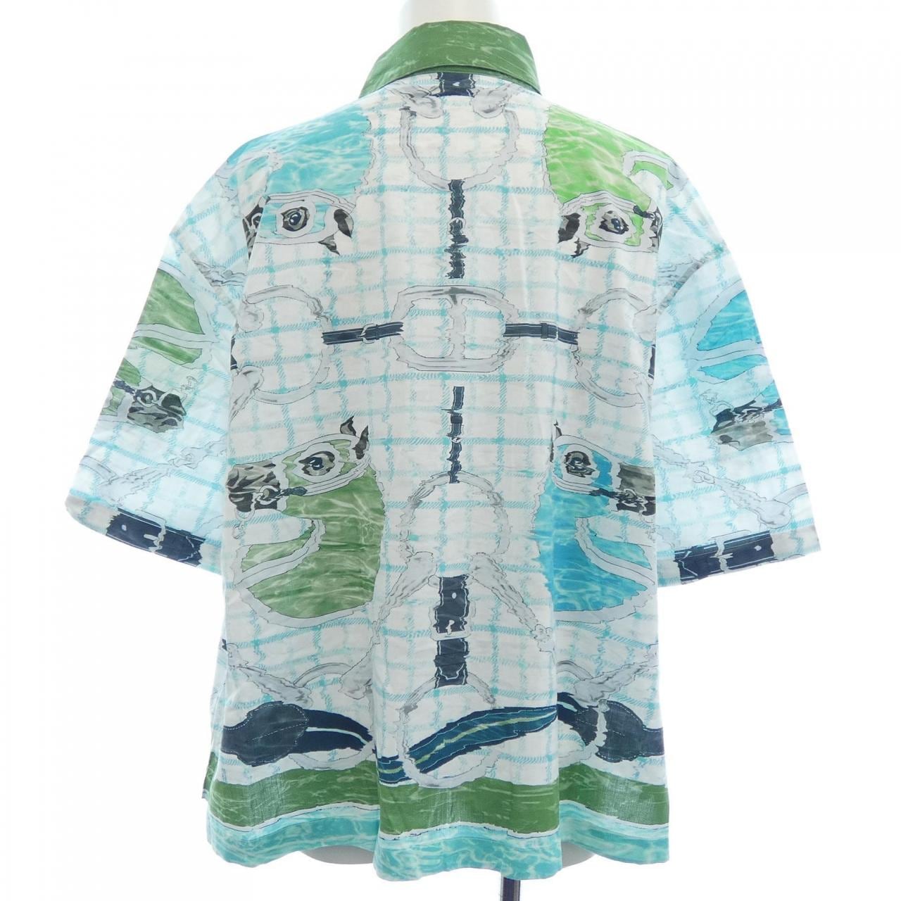 エルメス HERMES Tatersale Remix Bis *31-5617 S／Sシャツ