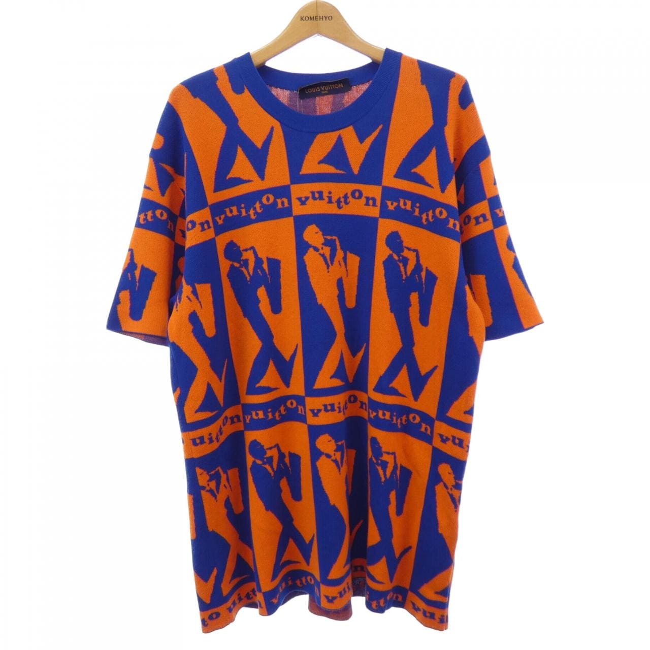 ルイヴィトン LOUIS VUITTON LVジャズフライヤーショートスリーブニットウエア HON35WOY8 ニット