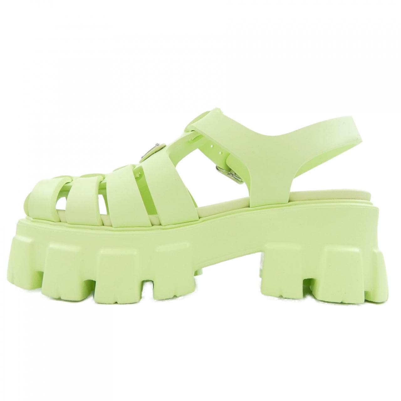 プラダ PRADA トライアングルロゴ モノリス 1X853M フォームラバー サンダル