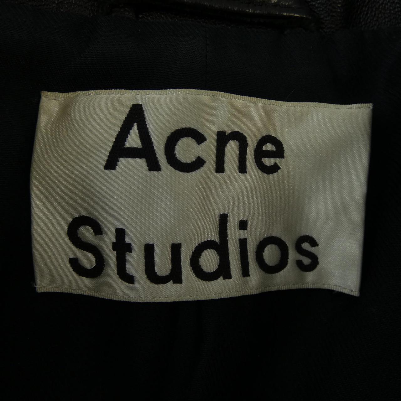 アクネストゥディオズ ACNE STUDIOS MOCK レザーライダースジャケット