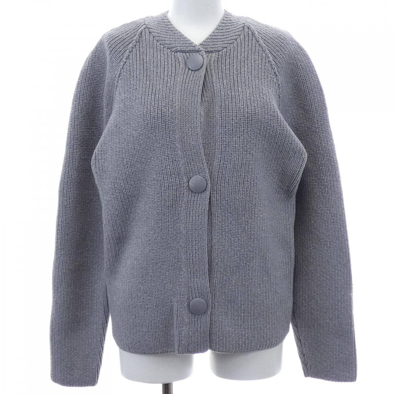 ルイヴィトン LOUIS VUITTON リブニットカーディガン FRKC95QFL カーディガン