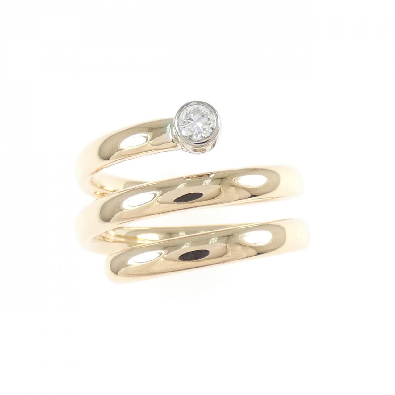 585PG ダイヤモンド リング 0.08CT