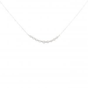 K18WG ダイヤモンド ネックレス 0.20CT
