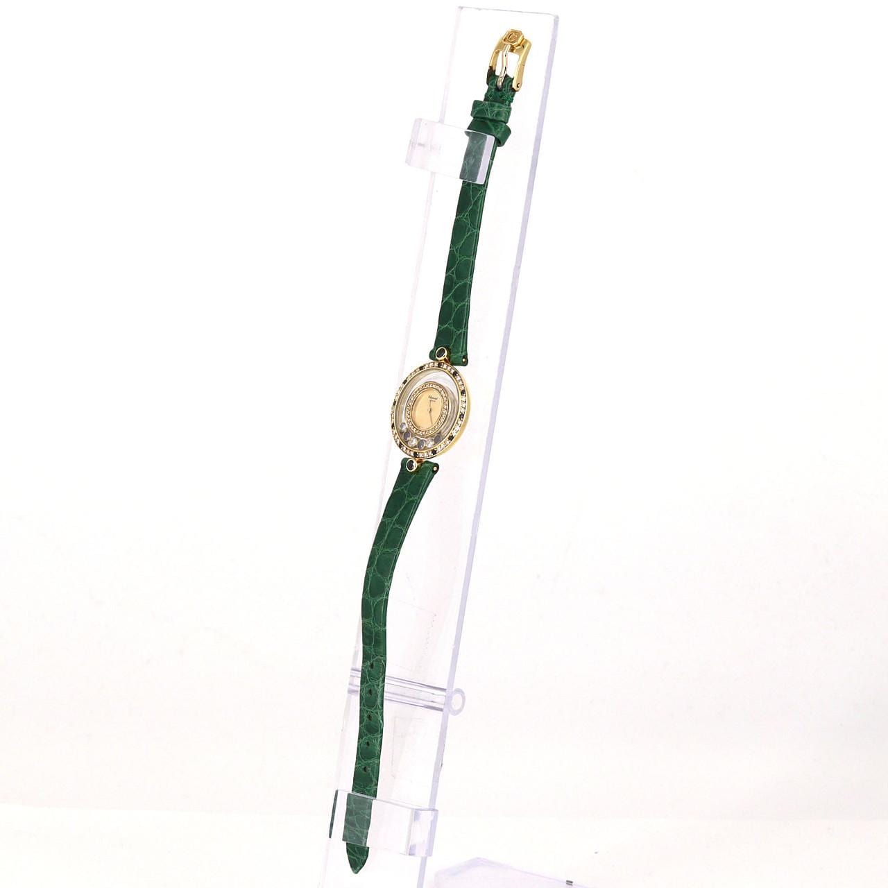 【ノーメンテナンス還元価格】ショパール ハッピーダイヤモンド YG/2D&S･3P&3S 20/4191-23 YG クォーツ