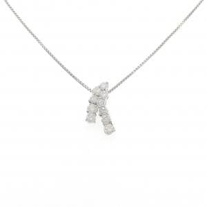 PT900/PT850 ダイヤモンド ネックレス 1.05CT