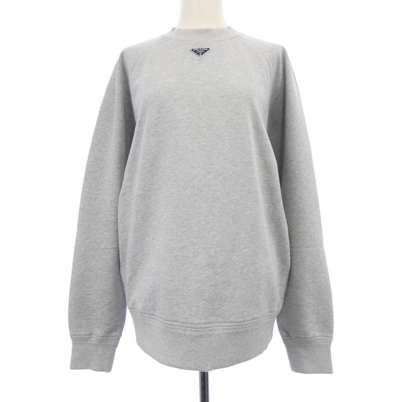 Prada Triangle Logo Sweatshirt 134668 S231 11LN